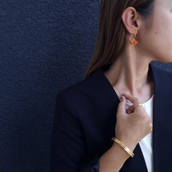 [1ペア] オールステンレス製 オリジナル イヤーカフ  金属アレルギー対応 17枚目の画像