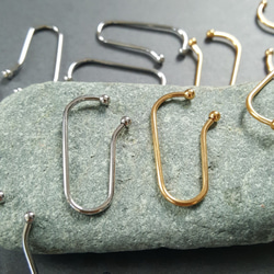 [1ペア] オールステンレス製 オリジナル イヤーカフ  金属アレルギー対応 7枚目の画像