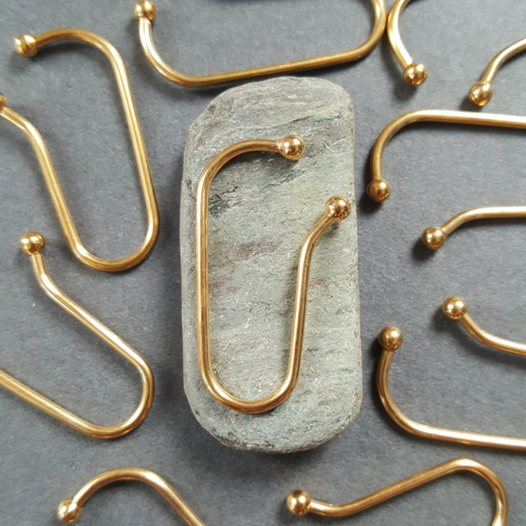 [1ペア] オールステンレス製 オリジナル イヤーカフ  金属アレルギー対応 9枚目の画像