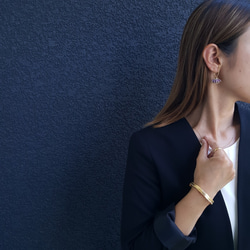 [1ペア] オールステンレス製 オリジナル イヤーカフ  金属アレルギー対応 16枚目の画像