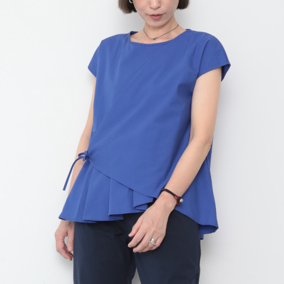 LEE tops / royal blue 1枚目の画像