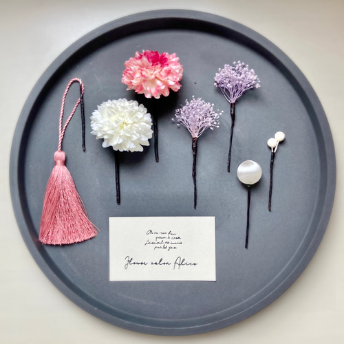 髪飾り キッズ 子供用 ヘッドドレス 着物 和装 七五三 ヘア