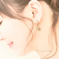 14kgf citrine pierce 9枚目の画像