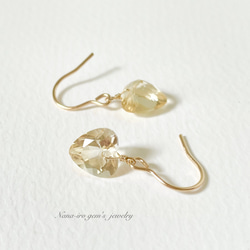 14kgf citrine pierce 7枚目の画像