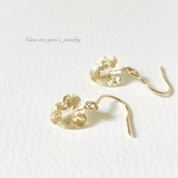 14kgf citrine pierce 1枚目の画像