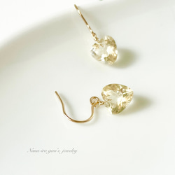 14kgf citrine pierce 4枚目の画像