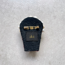 ポップコーン×ブローチ 4枚目の画像