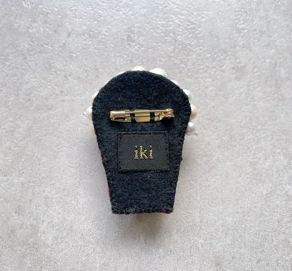 ポップコーン×ブローチ 4枚目の画像