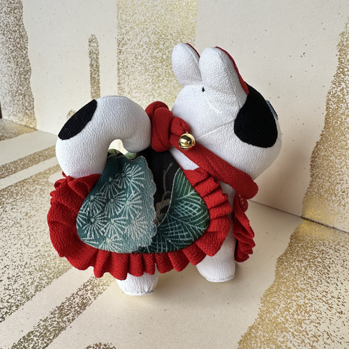 【送料0円】 ちりめん細工 くす玉飾りと犬張子のタペストリー - メルカリ クラフト・布製品
