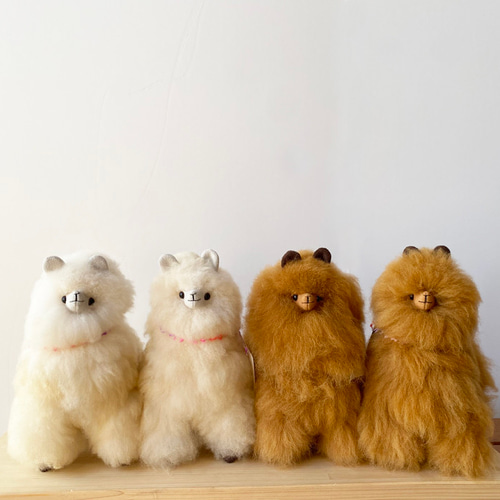 ペルーのアルパカさんの毛で作られたもっふもふなアルパカ