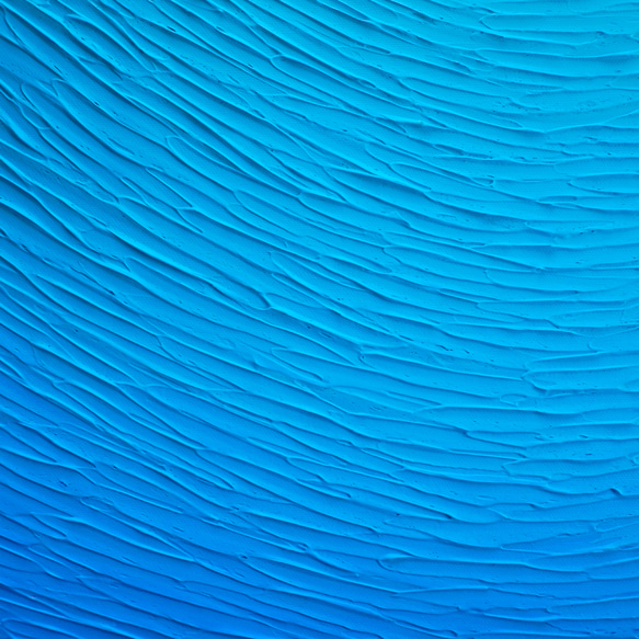 [Mukayu (M-#44)] 現代藝術繪畫海洋藝術面板藍色紋理藝術 第5張的照片