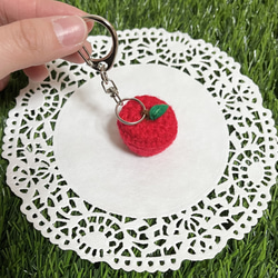 あみぐるみキーホルダー＊ おにぎり キーホルダー ぽん 通販 16473935