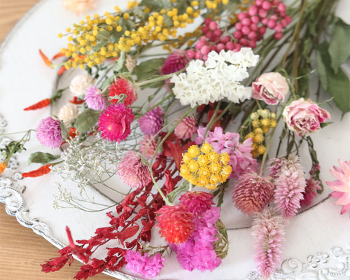 ドライフラワー　花材セット 13b402623aaf5c8468e8b38c3eee90