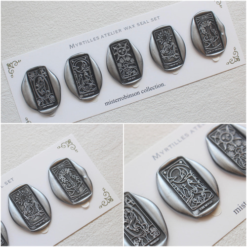 シーリングスタンプシール ｜ Tarot collection Black｜ コラージュ