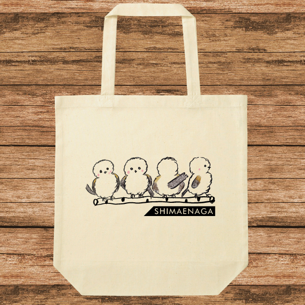 シマエナガ❤抹茶白玉ぜんざい❤ハンドバッグ❤ハンドメイド