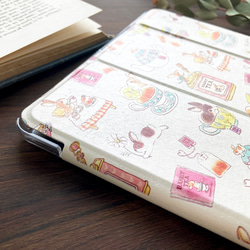 『Rabbit Tea』iPadケース｜うさぎ×紅茶 4枚目の画像