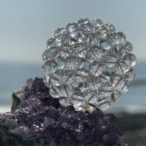 水晶フラーレン 8mm 送料無料 その他アクセサリー Holy spot