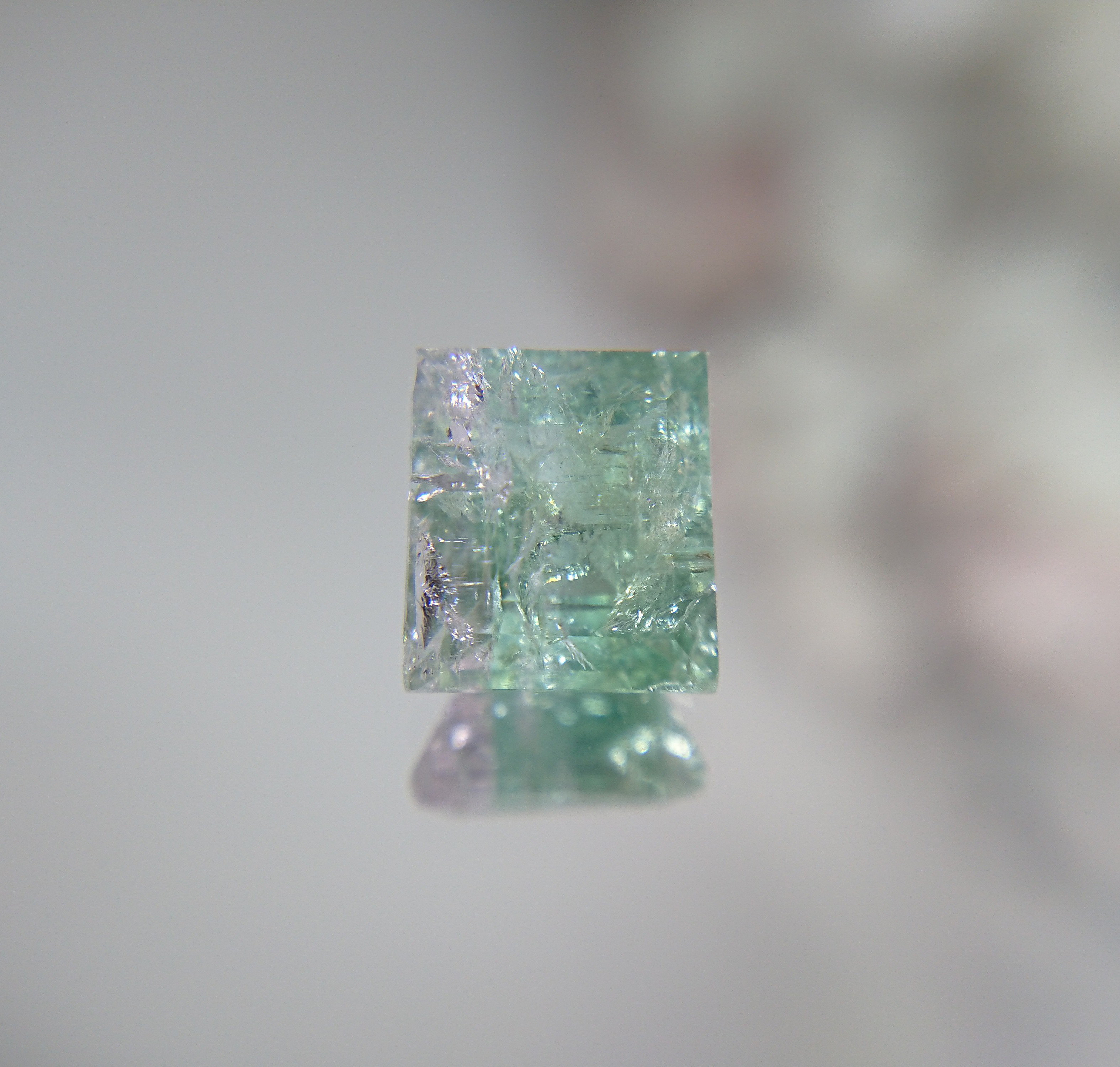 バイカラートルマリン 虹入りトルマリン 2.1ct ⭐1836 天然石 べるふぇ  