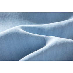 テンセルデニムシャツ　長袖デニムシャツ　柔らかい水洗いデニム　ライトブルー　M-XLサイズL189 13枚目の画像