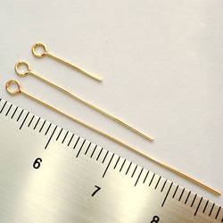 14KGF 9ピン 24ga 0.51ｍｍ×19.0ｍｍ 10本 アメリカ直輸入 2枚目の画像