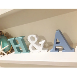 ドナルド様確認用♡ウエディングバージョン・イニシャルオブジェ ドナルド様確認用♡ウエディングバージョン・イニシャルオブジェ