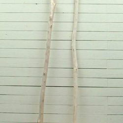 「送料無料」流木棒１ｍ以上の２本セット c508 DIY園芸インテリア店舗ディスプレイや撮影用に使える流木棒素材 4枚目の画像
