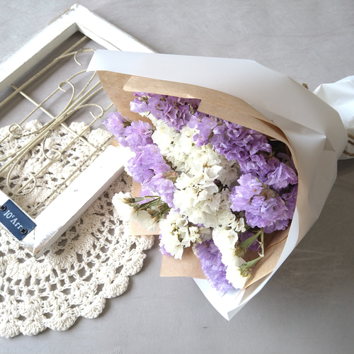 ♡選べるスターチスブーケ♡父の日 ドライフラワー 韓国インテリア