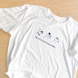 【犬Tシャツ】無駄なことはなにもない｜amanico　オリジナルTシャツ 2枚目の画像