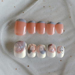 ネイルチップ ネイルチップ ♡ №15 ネイルチップ（つけ爪） Baku Nails 通販