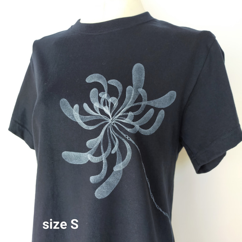 ユニセックスS/M/L・スタンプアートワークTシャツ『いちごいち衣