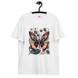 カラフル蝶々 コットンTシャツ：送料無料 10枚目の画像