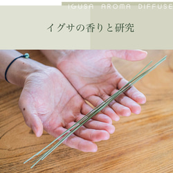 IGUNEMU イグサ線香3個セット 熊本県産 国産イグサパウダーを配合 [クリックポスト対応] 6枚目の画像