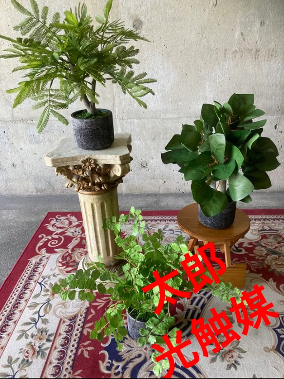 光触媒 人工観葉植物 ウォールグリーン フェイクグリーン スモーク