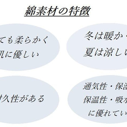 生理ケア・少量の水分ケア▶防水布入り▶オーガニックコットン布ナプキン▶パステルチェック ブルーM 9枚目の画像