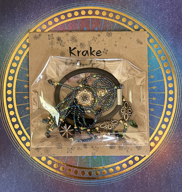【ヘアゴム】深海ﾉ krake（ｸﾗｰｹﾝ）【怪物屋】 4枚目の画像