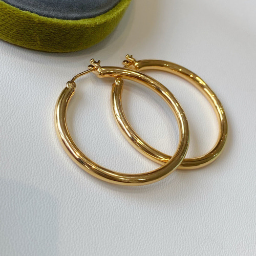 k18 フープピアス　【オーダーメイド】 ピアス K18 オーダーメイド ピアス（フープ） CHIC JEWELRY 通販