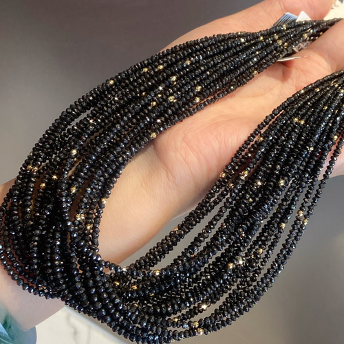 K18 ブラックダイヤモンド 20ct ネックレス ネックレス・ペンダント