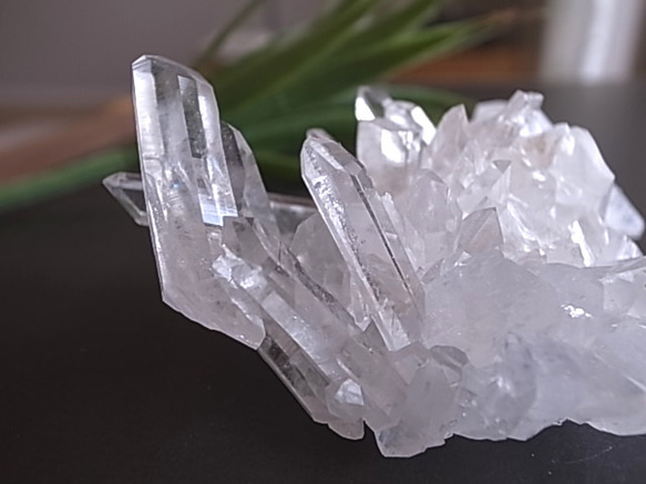 クリスタルクラスター　アーカンソー産　水晶　161ｇ 3枚目の画像