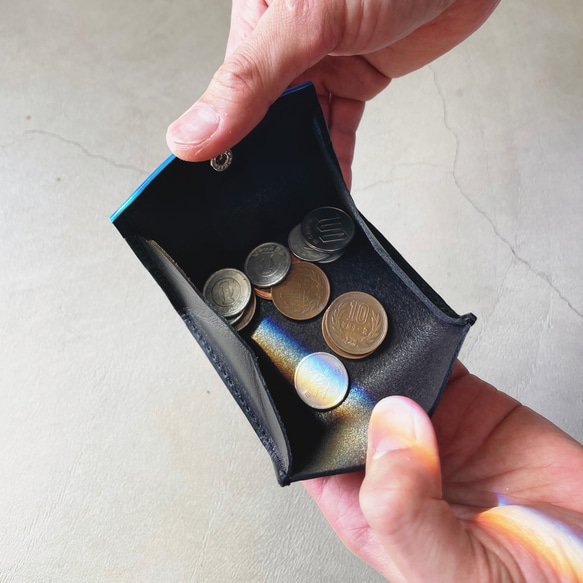 《【受注生産品】》coin purse-B 小銭が見やすいコインケース 5枚目の画像