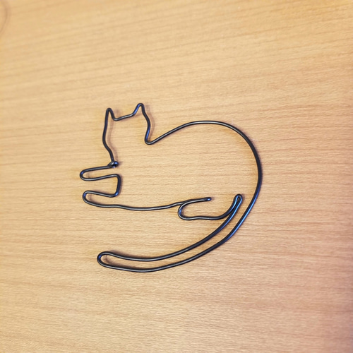 フチねこ 】 ワイヤーアート 壁飾り ねこ 猫 ネコ ハロウィン 飾り