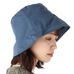 つば広帽子 レディース バケットハット 女性 夏 日焼け防止 日本製 大人 帽子 大きいサイズ 4枚目の画像