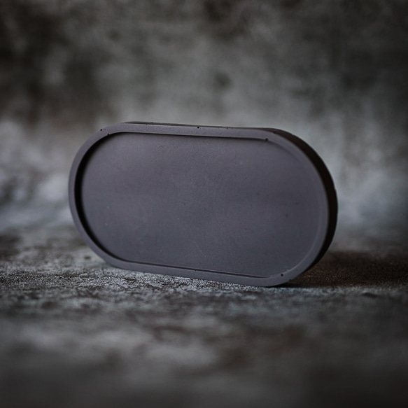 黒好きのためのブラックトレイ KUROシリーズ アクセサリートレイ インテリア雑貨 什器 3枚目の画像