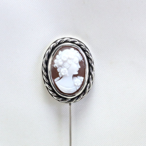 カメオピンブローチ Sv925 カメオ ピンブローチ ブローチ Atelier Ozaki 通販 15755038