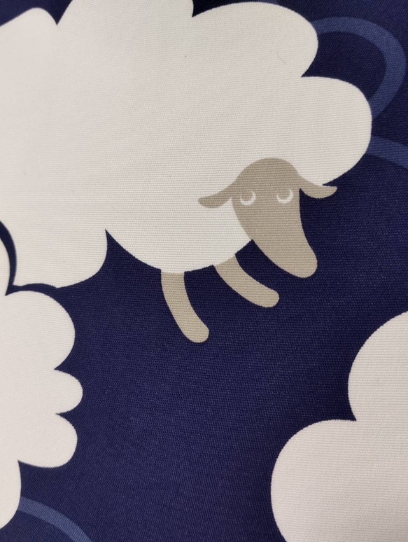 もこもこ羊雲クッションカバー 3枚目の画像