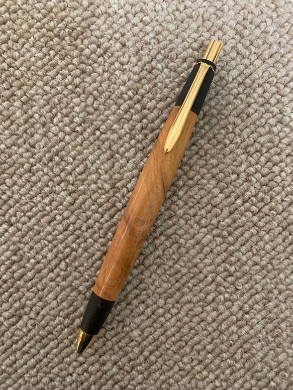 紅欅 玉泡杢 ベニケヤキ タマアワモク ボールペンorシャープ