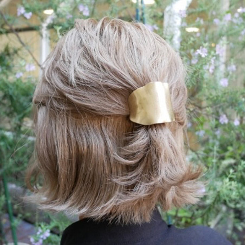 オーダー用 ヘアカフ ヘアピアス 真鍮アクセサリー ヘアピン brass 