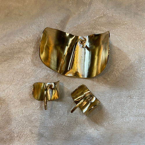 オーダー用 ヘアカフ ヘアピアス 真鍮アクセサリー ヘアピン brass 