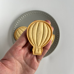 【クッキー型】気球　乗り物 3枚目の画像