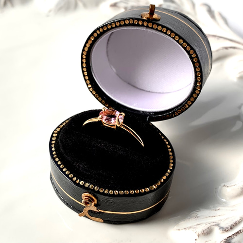 10月の誕生石】8×6mm「バイカラートルマリン」リング 指輪