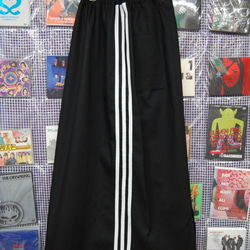 3line　long　skirt:black 3枚目の画像